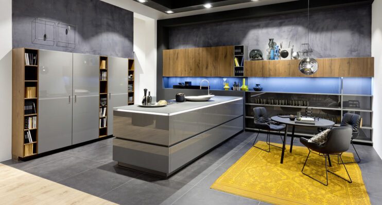 🔥 Хотите купить кухню на заказ в Виннице? Стильные и современные кухни 2020 года без ручке с софт покрытием