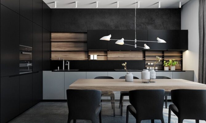 🔥 Хотите купить кухню на заказ в Виннице? Стильные и современные кухни 2020 года без ручке с софт покрытием