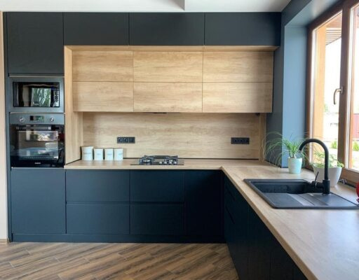 🔥 Хотите купить кухню на заказ в Виннице? Стильные и современные кухни 2020 года без ручке с софт покрытием