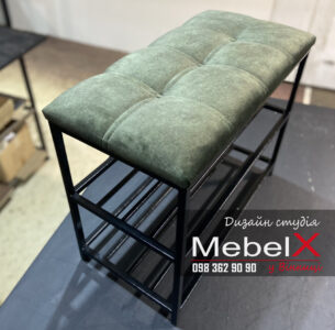 Купить банкетку для обуви в прихожую с мягкой подушкой нужного размера с огромным выбором материалов и цветов можно у нас! Звоните >>>