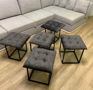 Купити ПУФ трансформер 5 в 1 від виробника - більше 200 варінтів кольорів, доставка по всій Україні. Металевий каркас. Порошкова фарба.